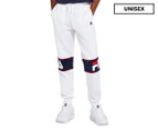 Fila Heritage Unisex Oliver Fleece Trackpants / Tracksuit Pants - White