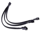 BOOC FAN Splitter Cable Y-Splitter 3-Fan PWM (22CM)