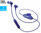 JBL Live 25BT In-Ear Wireless Headphones - Blue