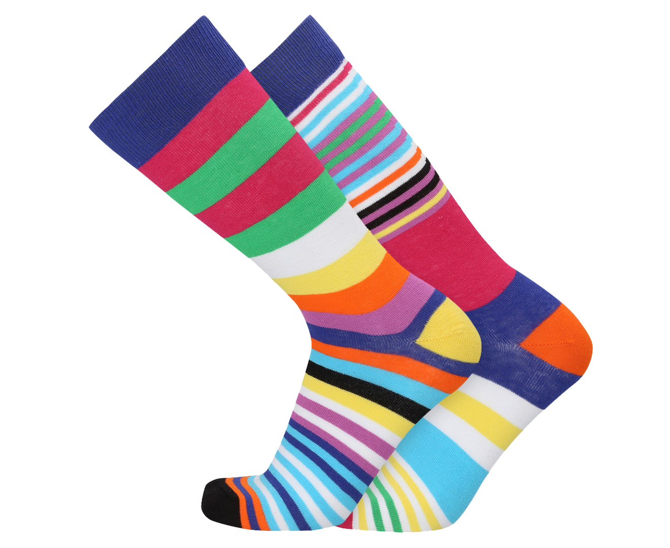 Odd Socks Men's The Sock Exchange Weekend Crew Socks 6-Pack - Multi ...