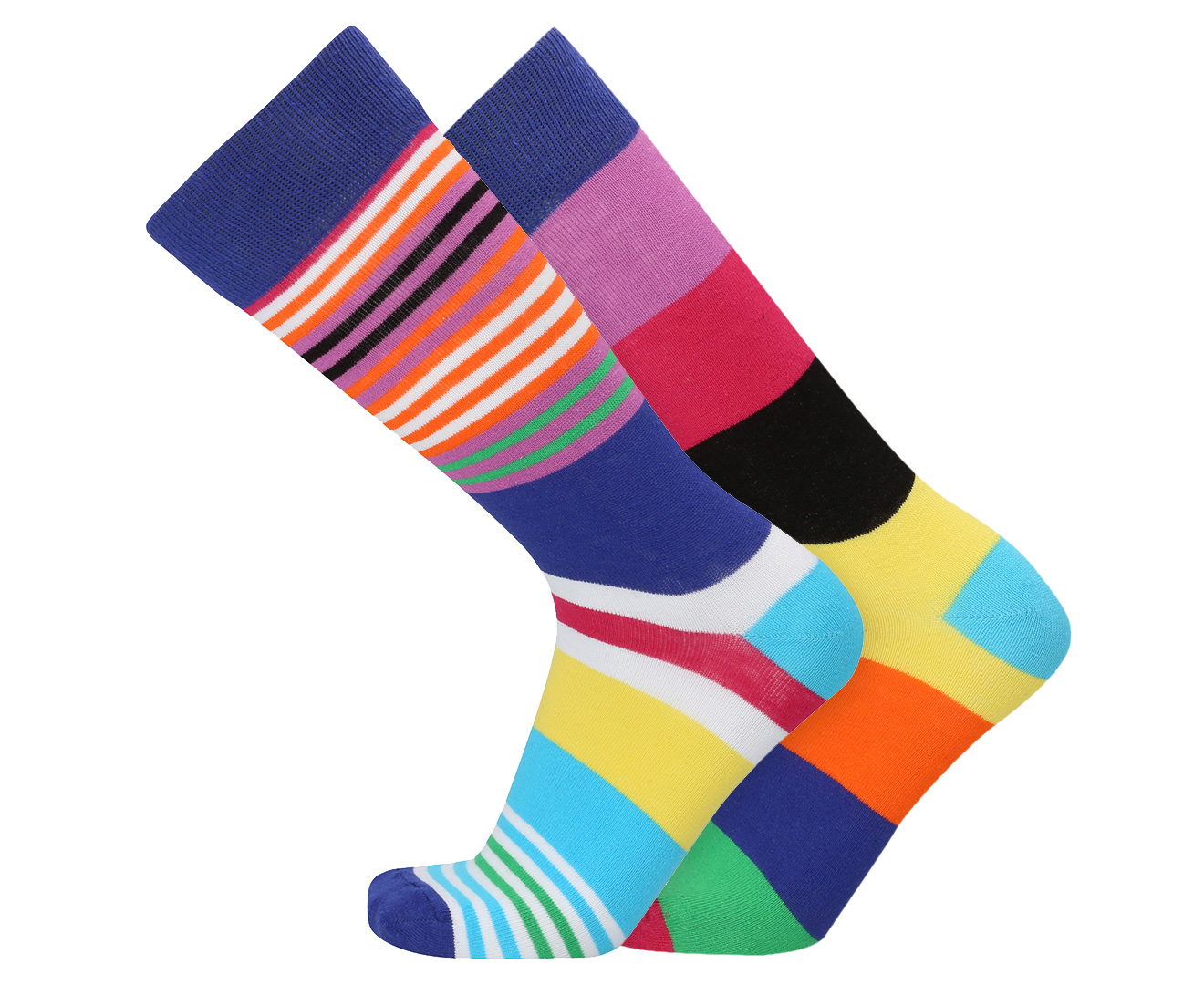 Odd Socks Men's The Sock Exchange Weekend Crew Socks 6-Pack - Multi ...