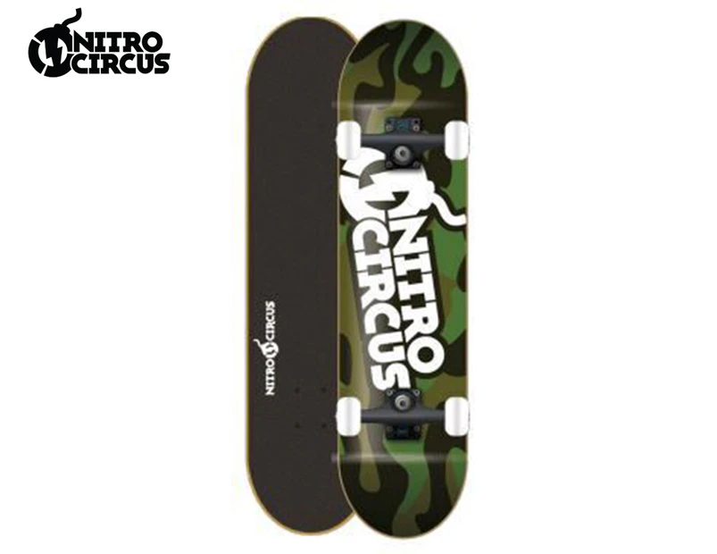 Nitro Circus 8" Skateboard D - Camouflage