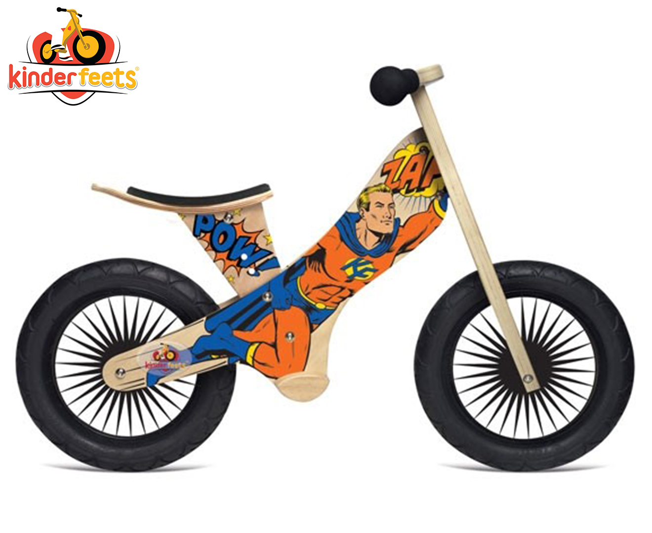 Superhero balance bike on sale