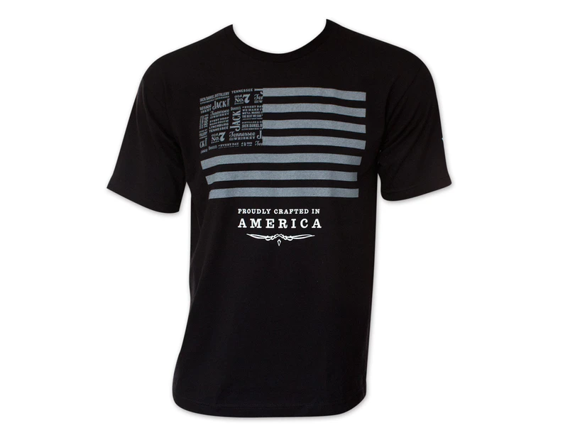 Jack Daniels American Flag T-Shirt