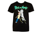 Rick And Morty Men's Black Crazy Eyes T-Shirt