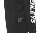 Henleys Men's Valdez Long Sleeve Tee / T-Shirt / Tshirt - Black