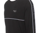 Henleys Men's Patton Long Sleeve Tee / T-Shirt / Tshirt - Black