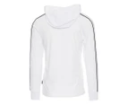 Henleys Men's Patton Hooded Long Sleeve Tee / T-Shirt / Tshirt - White