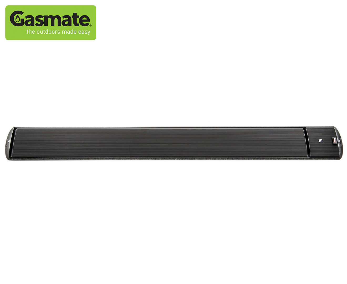 Gasmate Optimum 2400W Electric Strip Heater w/ Remote - Black