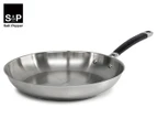 Salt & Pepper 30cm AUST-ENITE Stainless Steel Frypan