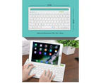 Bluetooth Wireless Keyboard Dock for Apple/Android Mobile Device ALCATROZ Dock1 White