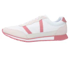 Lacoste Women's Partner 419 1 Sneakers - White/Pink