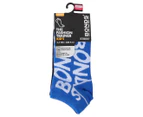 Bonds Toddler/Kids' Fashion Trainer Socks 4-Pack - Blue/Grey/Black