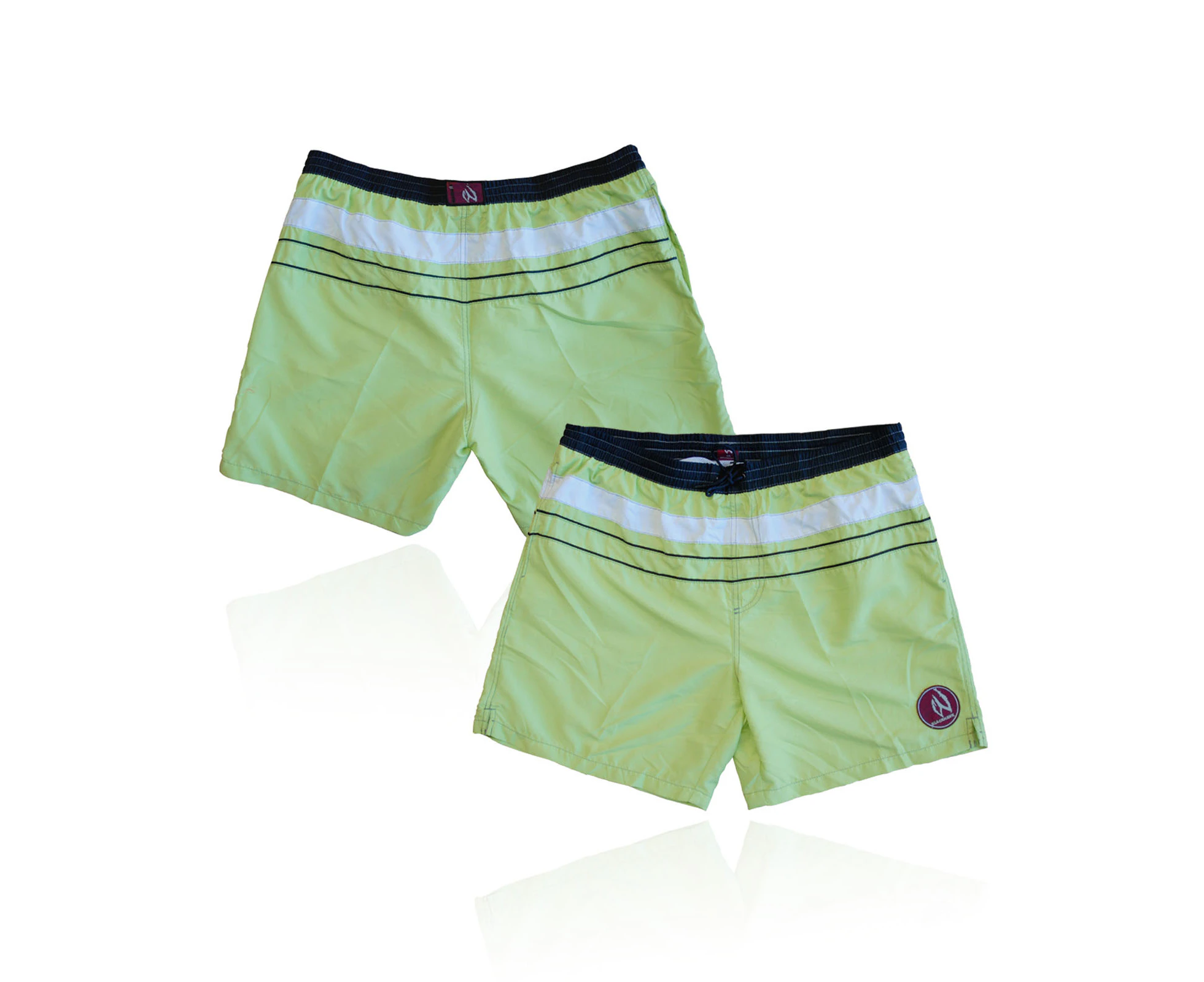 Blackhawk Mens Swim Beach Shorts Fresh Green - Fresh Green