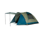 Oztrail Tasman 6V Dome Tent Camping Outdoor 6 Person Shelter 66x20x20cm