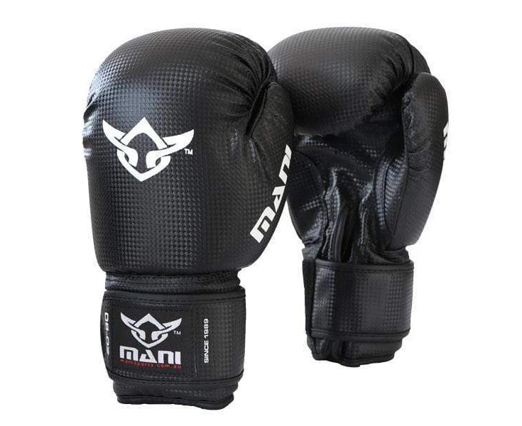 MANI SPORTS Teenage Boxing Glove Black