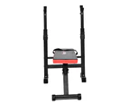 Fitness Pro Multi Station Weight Bench Press Equipment Incline With Pull Up Bars