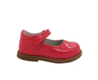 Grosby Mousey Little Girls Mary Jane Style Coral Patent Party Shoe