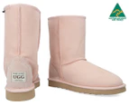 Pure Aussie Ugg Australia Women's Classic Short Ugg Boots - Pastel Pink
