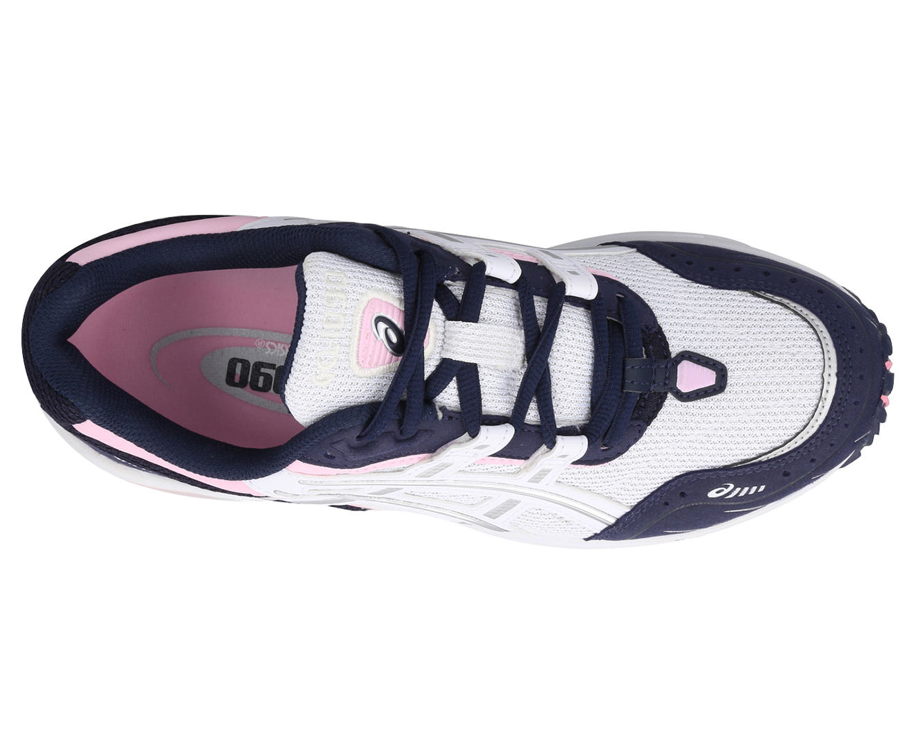 ASICS Women's Gel-1090 Sportstyle Shoes - White/Pink/Pure Silver ...