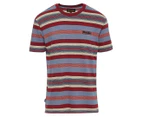 Wrangler Men's Vedder Tee / T-Shirt / Tshirt - Brick Stripe