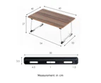 ZASS Laptop Bed Table Tray Laptop Bed Stand Portable Laptop Desk - Black