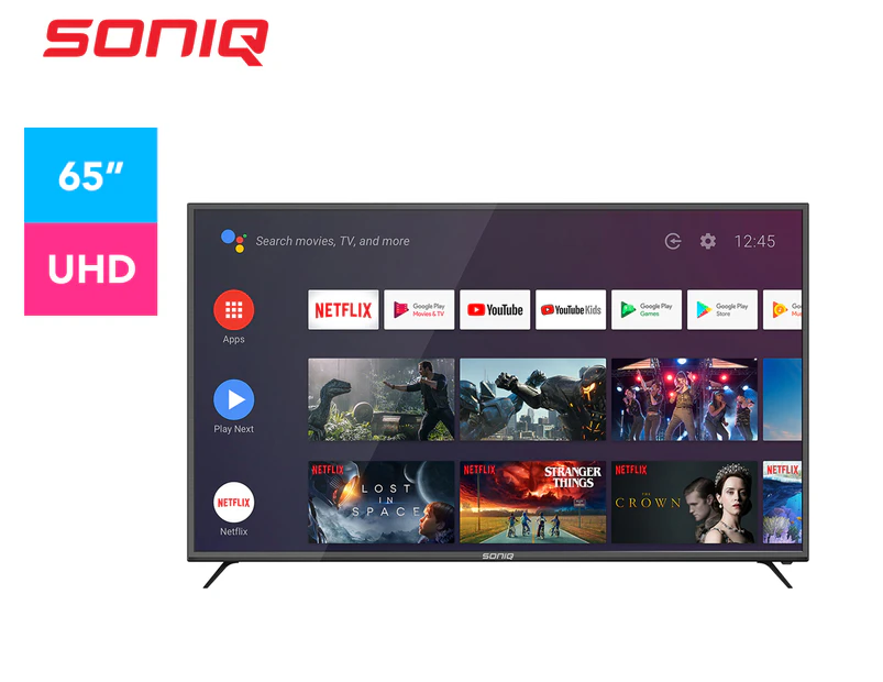 SONIQ 65" A-Series UHD Android TV G65UW40A