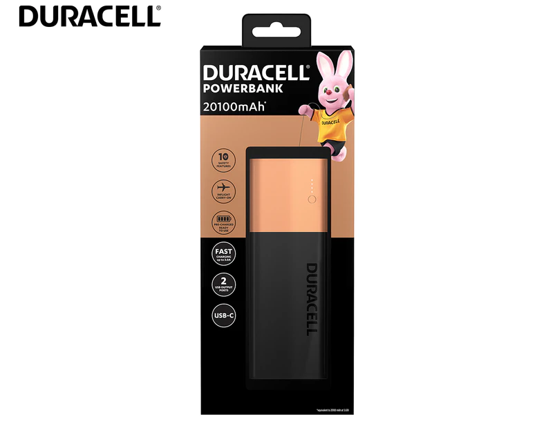 Duracell Rechargeable 20100mAh Powerbank