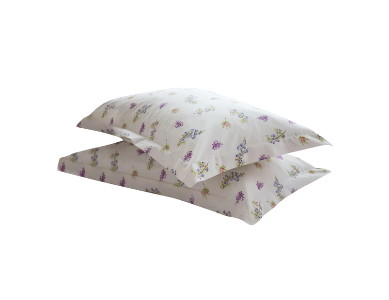 Belledorm Delphine Oxford Pillowcase (1 Pair) (Multicoloured) - BM360