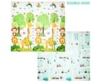 2x1.8m Foldable Baby Play Mat XPE Foam Double Sided 1cm Thick Free Carry Bag 4
