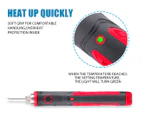 TOPEX 4V Max Cordless Soldering Iron with Rechargeable Lithium-Ion Battery