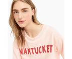 J.Crew Women's Nantucket Sweatshirt - Pink