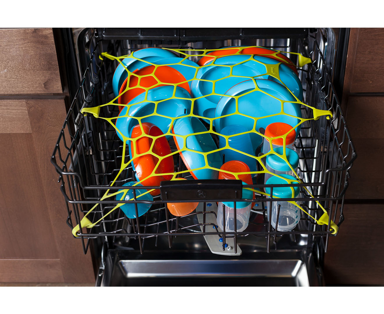 Boon Span Silicone Dishwasher Net Green