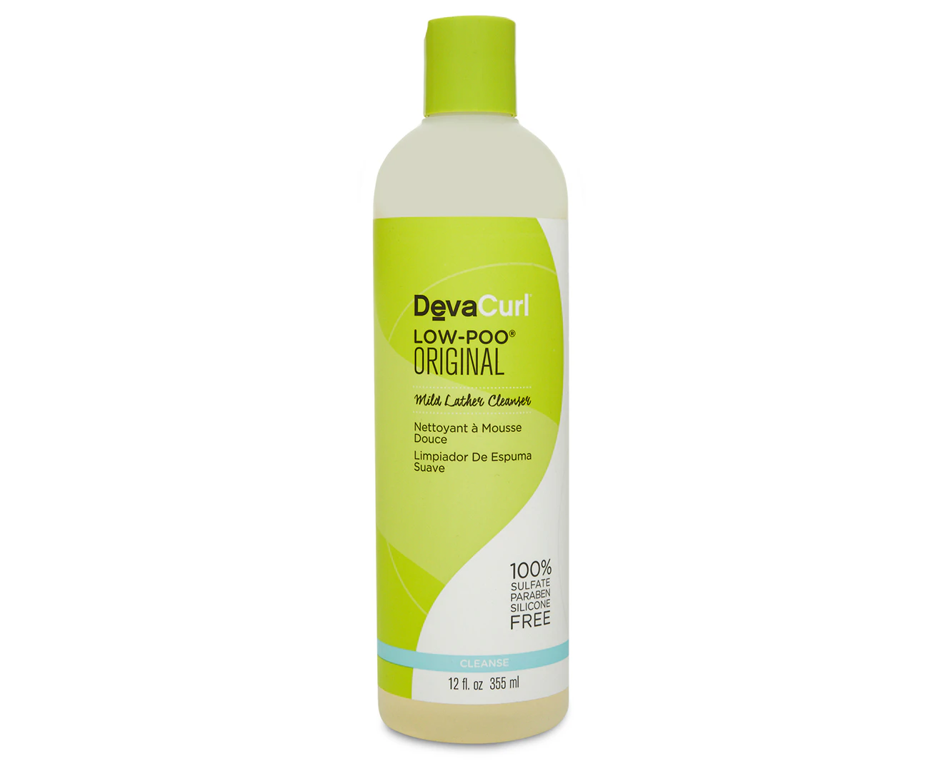 DevaCurl LowPoo Original Mild Lather Cleanser For Curly Hair 355mL