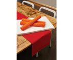 RANS Lollipop Ribbed Table Runner - 33 cm x 135 cm - Taupe