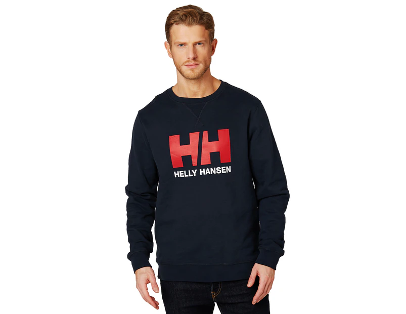Helly Hansen Men's HH Logo Crew Sweatshirt - Navy