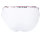 Tommy Hilfiger Women's Essential Logo Bikini Briefs 3-Pack - White