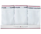 Tommy Hilfiger Women's Essential Logo Thong 3-Pack - White
