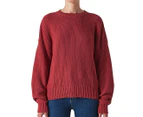 NEUW Women's Sadie Knit Sweater - Scarlet Red
