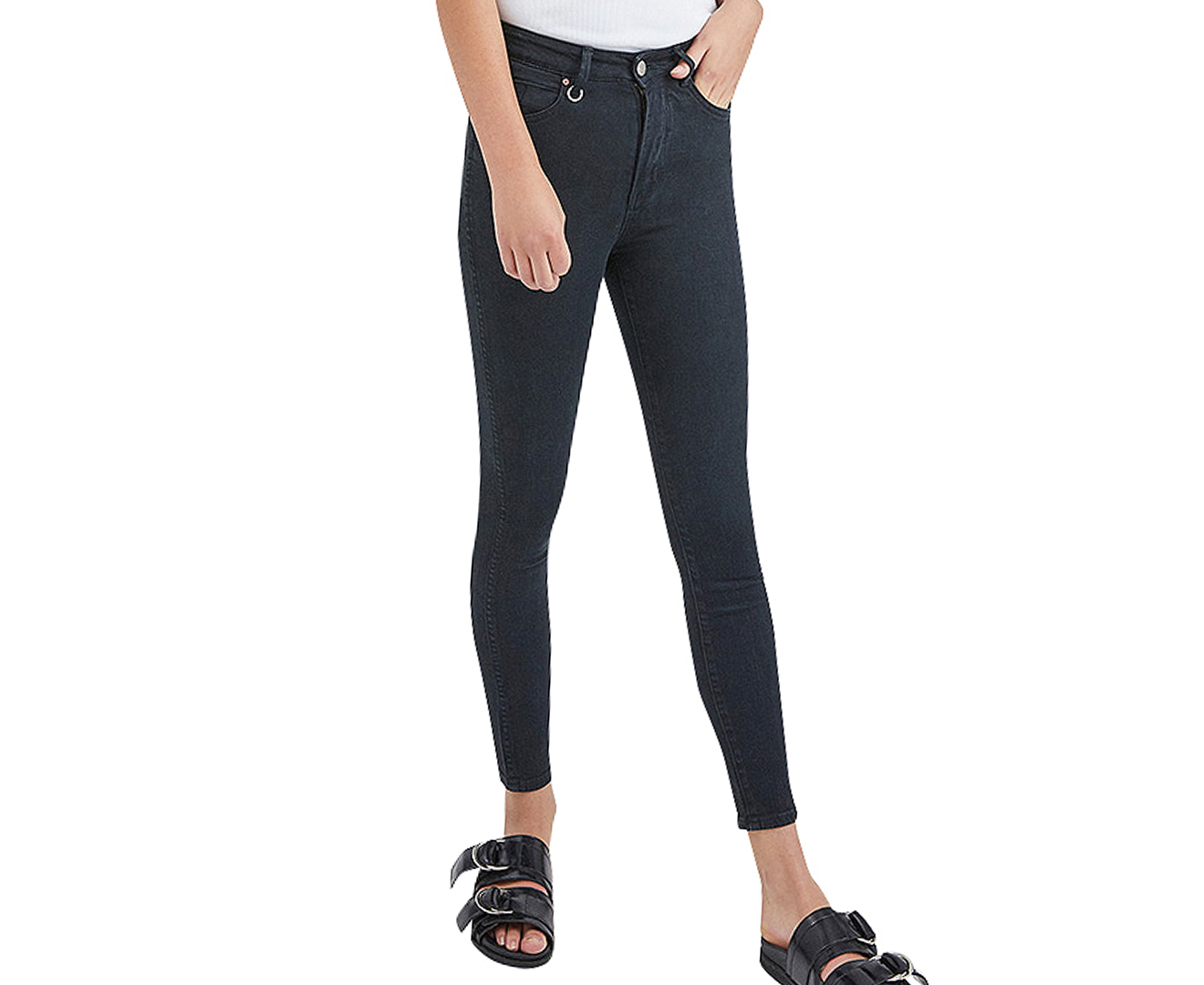 NEUW Women's Marilyn Skinny Blacklist Jeans - Black | Catch.co.nz