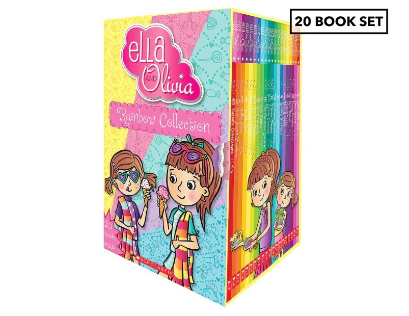 Ella And Olivia: The Rainbow Collection 20-Book Set by Yvette Poshoglian