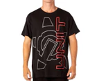 UNIT Men's Cyber Tee / T-Shirt / Tshirt - Black