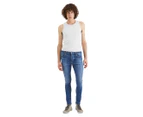 NEUW Men's Rebel Skinny Zero Regrets Jeans - Mid Blue Wash