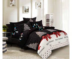 Merry Christmas King Single Size Quilt/Doona/Duvet Cover Set