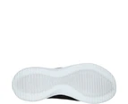 Skechers Womens Ultra Flex Fast Talker Sports Shoe (Black/White) - FS7131