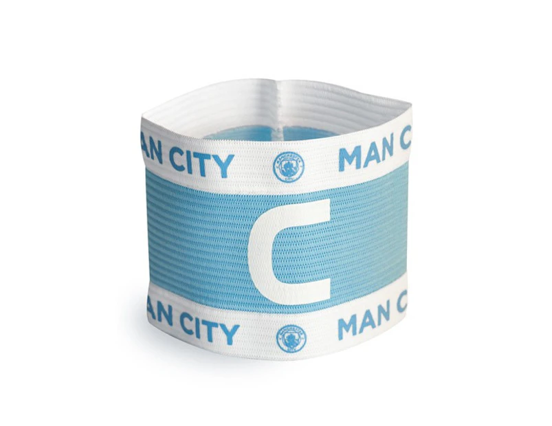 Manchester City FC Captains Armband (Blue/White) - SG18276