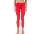 RES Denim - Women's - Harrys Hi Crop Skinny Jeans - Fiery red