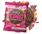 12 x Maxine's Burn TMC Total Meal Cookie Choc Raspberry Orange Twist 50g