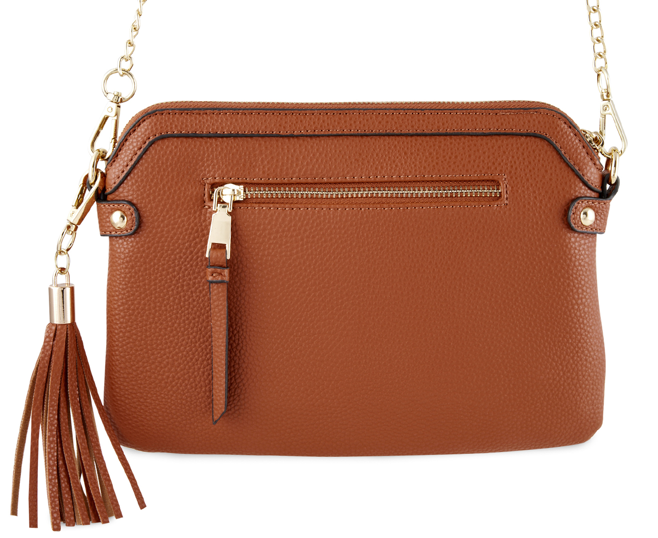 Kate Hill Leah Crossbody Bag - Tan | Catch.co.nz