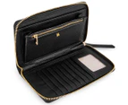 Kate Hill Victoria Wallet - Black